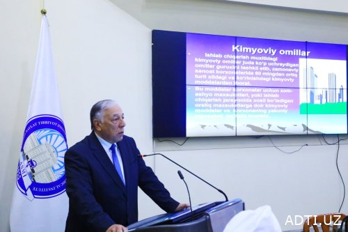 TA’LIM SIFATIGA E’TIBOR – REKTOR DARS JARAYONLARI BILAN TANISHDI