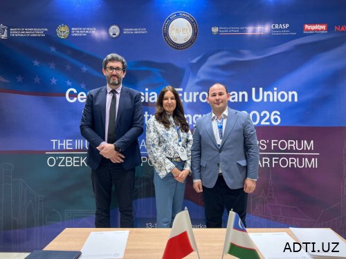 XALQARO HAMKORLIK SARI MUHIM QADAM!