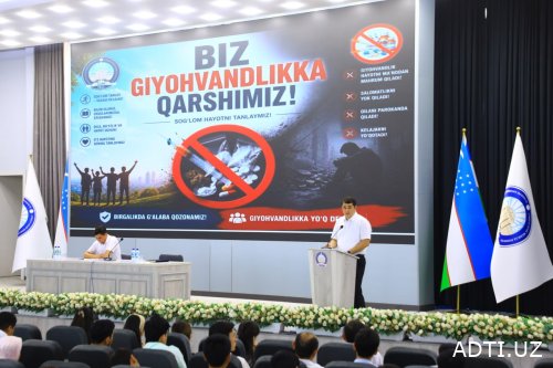 “BIZ YOSHLAR GIYOHVANDLIKKA QARSHIMIZ” — SOG‘LOM KELAJAK SARI MUHIM QADAM