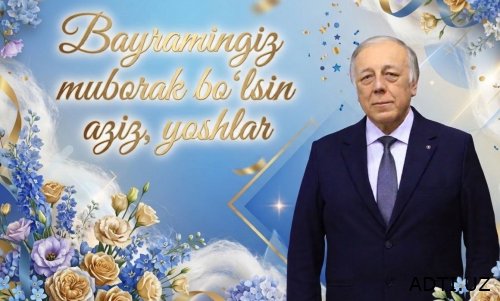 30-IYUN – YOSHLAR KUNI MUNOSABATI BILAN REKTOR TABRIGI