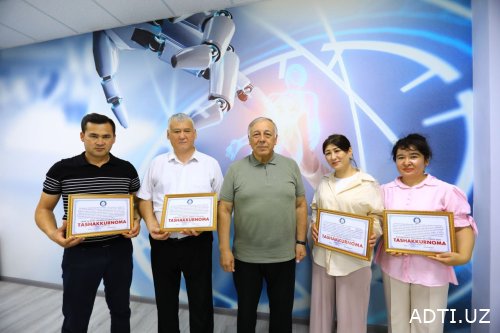 INSTITUT MATBUOT XIZMATI XODIMLARI TAQDIRLANDI