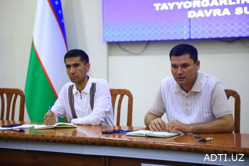Yangi o‘quv yiliga tayyorgarlik: muhim vazifalar belgilab olindi