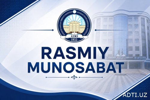 RASMIY MUNOSABAT