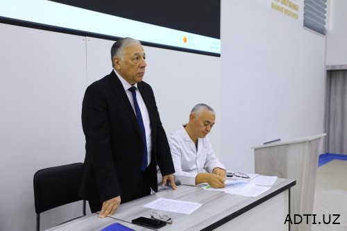 ANDIJON DAVLAT TIBBIYOT INSTITUTI KLINIKASI FAOLIYATI MUHOKAMA QILINDI