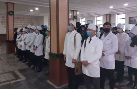 Shukronalik events in Andijan State Medical Institute