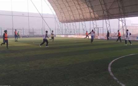 В  Андижанском  Государственном  медицинском институте  продолжаются  отборочные  матчи  по  футболу