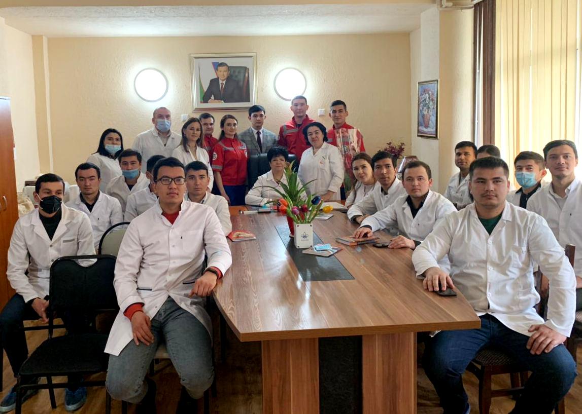 « FOLLOWERS OF IBN SINO » PARTICIPATES IN TRAINING IN TASHKENT MEDICAL ACADEMY