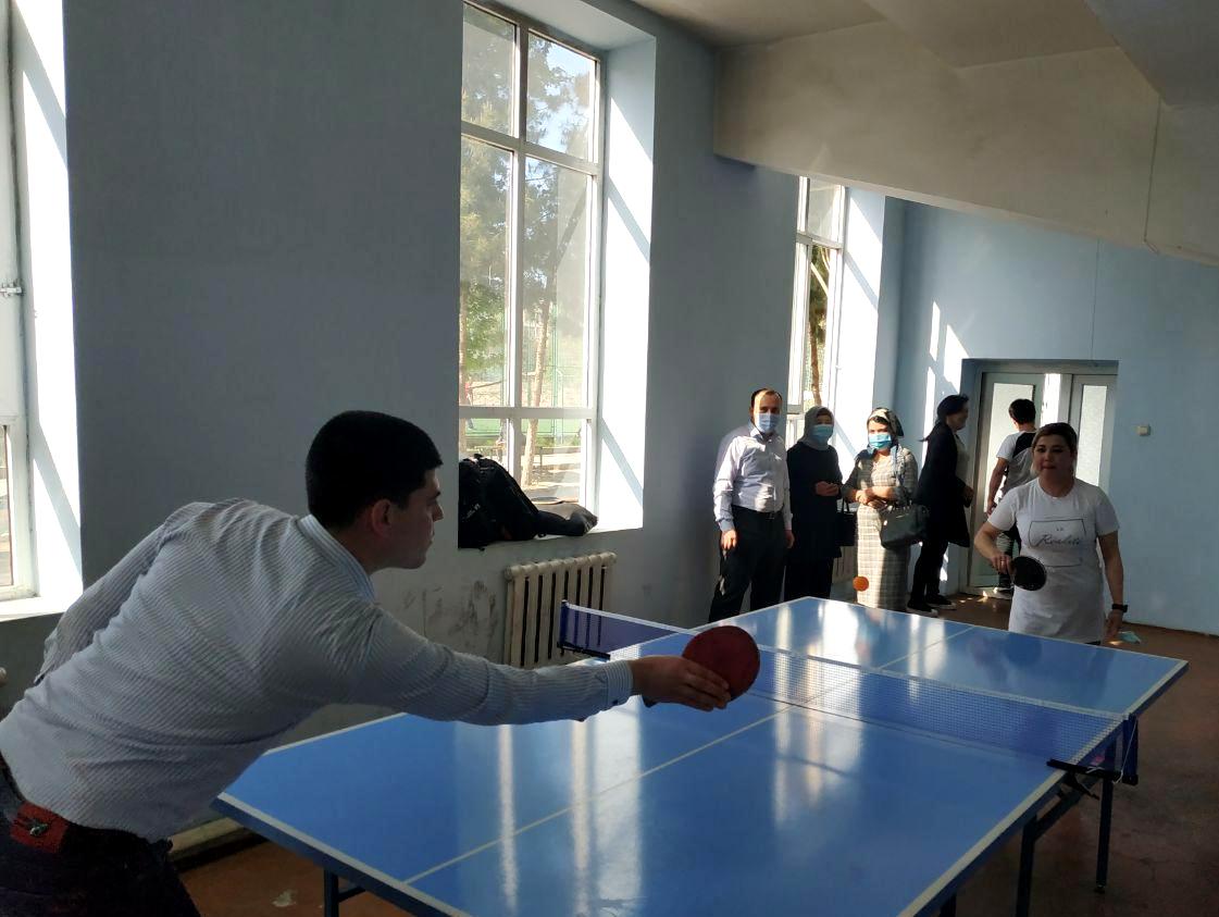 TEACHERS ARE ALSO ACTIVE IN SPORTS GAMES