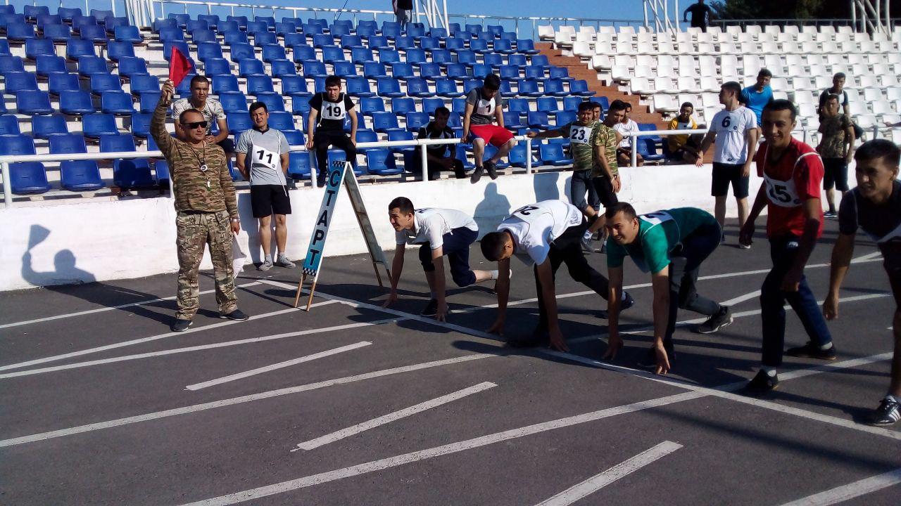 MORNING PHYSICAL TRAINING AT THE DEPARTMENT OF MILITARY TRAINING AND CIVIL DEFENCE
