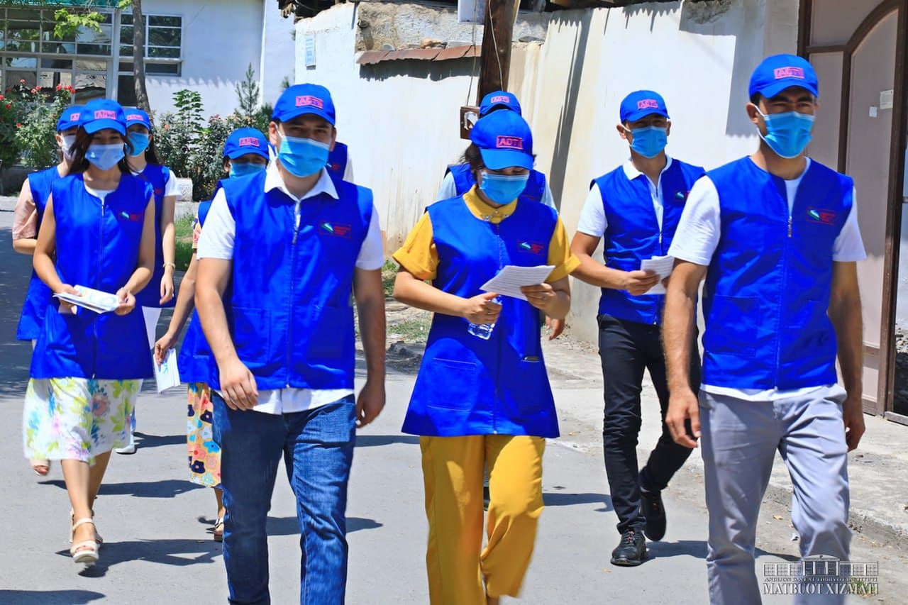 PROPAGANDA WORK OF “YOUNG VOLUNTEERS” IN KURGANTEPA DISTRICT