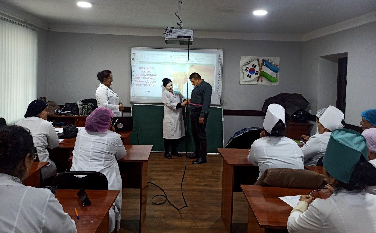 FAMILY DOCTORS OF CHARTAK AND UCHKURGAN DISTRICT WERE TRAINED