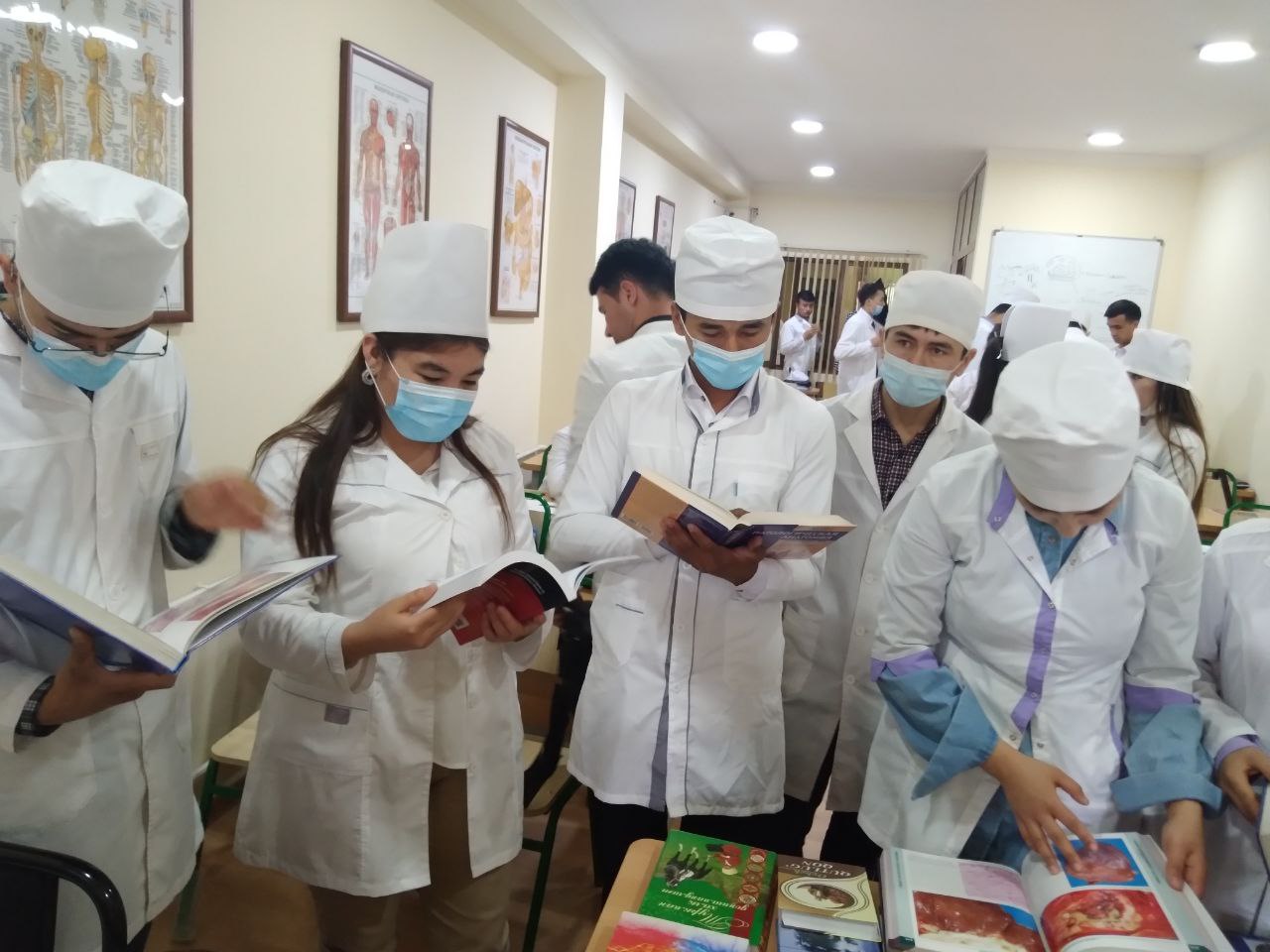 PRESENTATION OF BOOKS AT THE DEPARTMENT OF PATHOLOGICAL ANATOMY