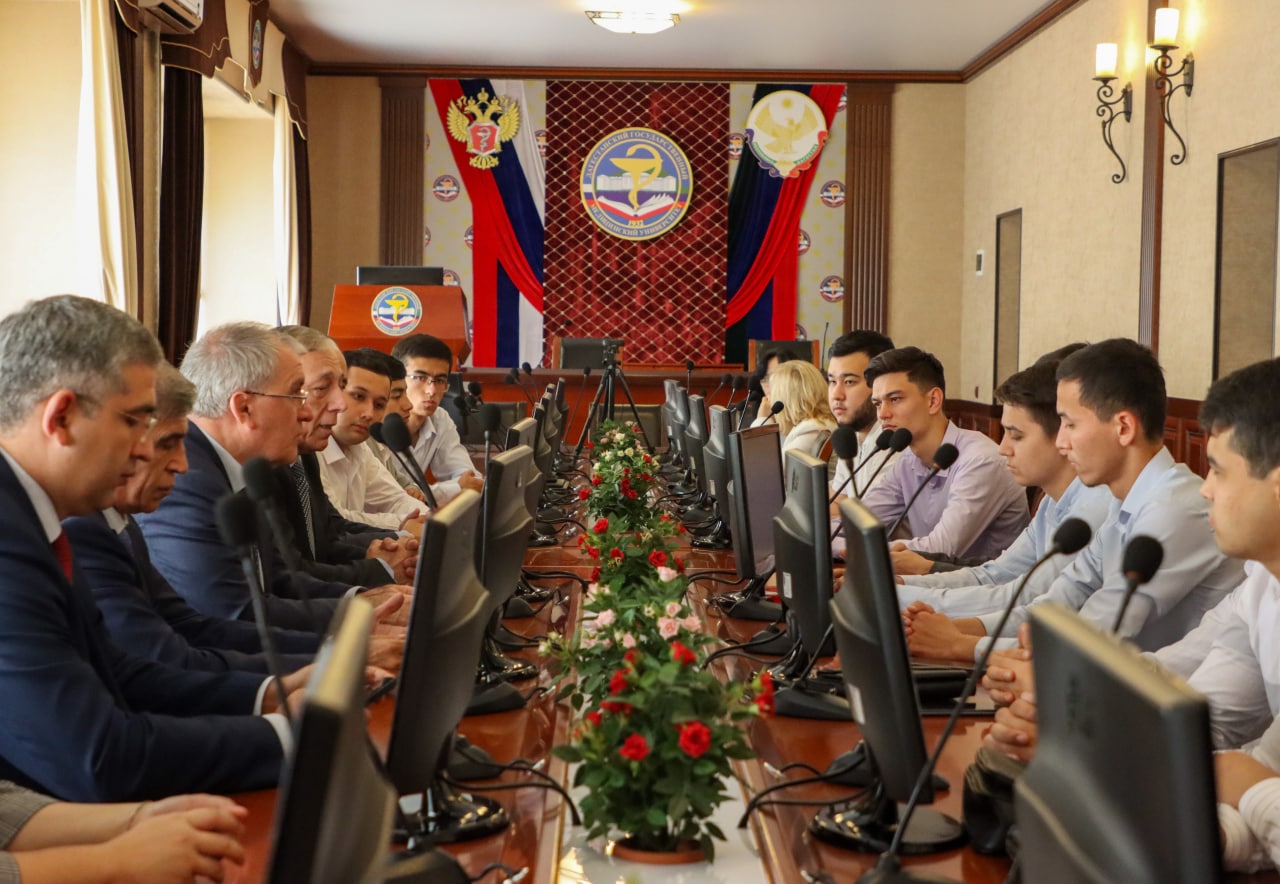 THE VISIT TO DAGESTAN STATE MEDICAL UNIVERSITY CONTINUES