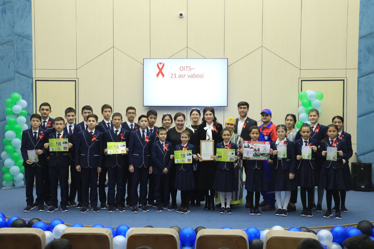 A PROPAGANDA EVENT ON THE THEME ”AIDS-THE PLAGUE OF THE XXI CENTURY” WAS ORGANIZED