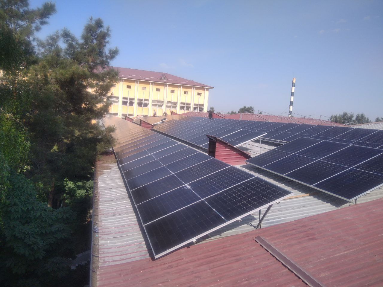 INSTALLATION OF ALTERNATIVE ENERGY SOURCES ARE IN PROGRESS IN OUR INSTITUTE