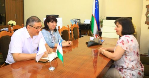 A MEETING WAS HELD WITH THE PROFESSOR OF URAL STATE MEDICAL UNIVERSITY ON THE ISSUE OF COOPERATION