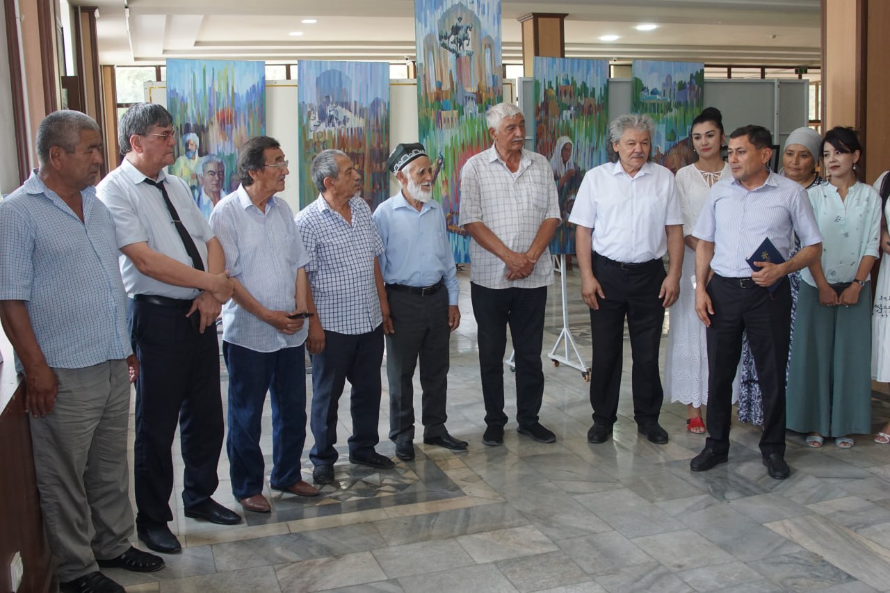 AN EXHIBITION OF ARTIST RASUL ISMANOV HAS BEEN ORGANIZED IN ANDIJAN STATE MEDICAL INSTITUTE