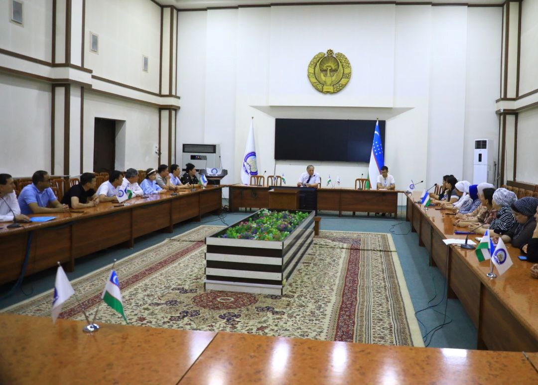 THE RECTOR OF THE INSTITUTE MET WITH THE PROFESSORS AND TEACHERS OF THE INSTITUTE WHO HAVE IMPROVED THEIR QUALIFICATIONS ABROAD