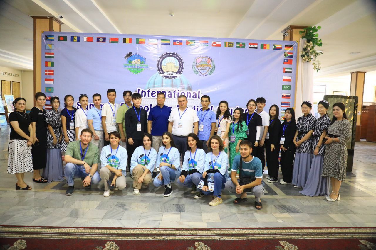 THE NEW SEASON OF THE INTERNATIONAL SUMMER SCHOOL STARTED IN ANDIJAN STATE MEDICAL INSTITUTE