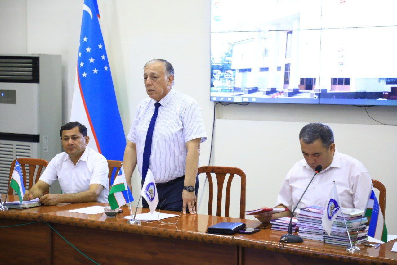 A MEETING OF THE SCIENTIFIC COUNCIL OF OUR INSTITUTE DEDICATED TO THE MATTERS OF PREPARATION FOR THE NEW ACADEMIC YEAR HAS BEEN HELD