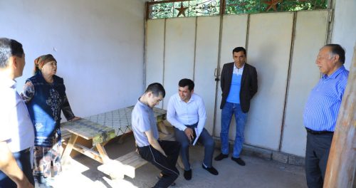 RECTOR OF THE INSTITUTE MET WITH YOUNG PEOPLE OF THE LOCATION