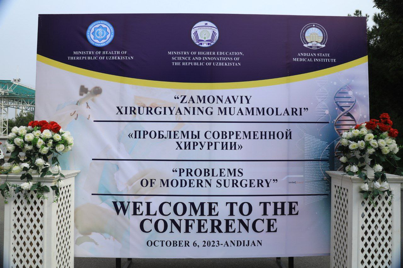 AN INTERNATIONAL SCIENTIFIC PRACTICAL CONFERENCE ON THE “PROBLEMS OF MODERN SURGERY” HAS BEEN HELD AT THE INSTITUTE