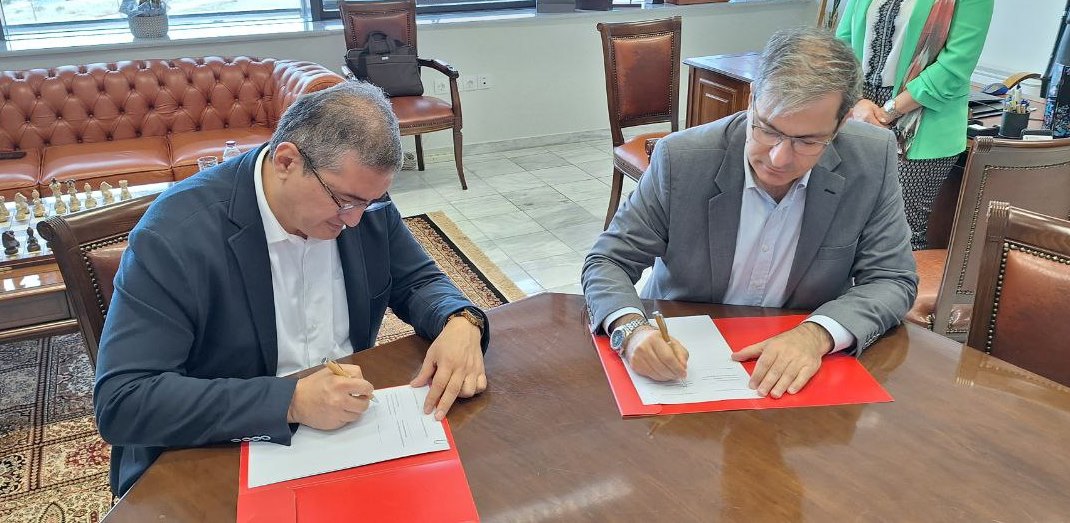 COOPERATION AGREEMENT WAS SIGNED WITHIN THE FRAMEWORK OF THE TOUR TO GREECE