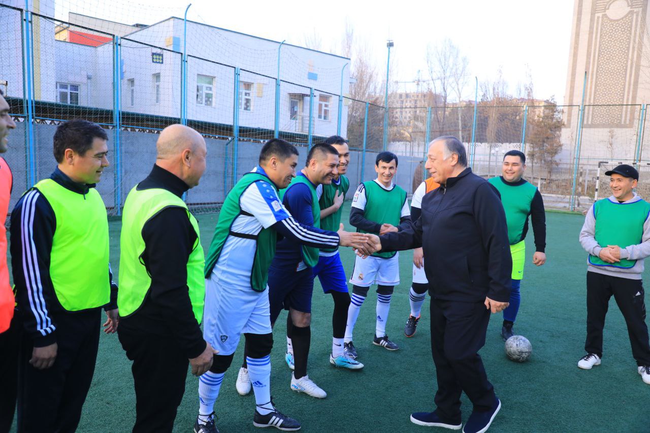 A MINI FOOTBALL COMPETITION WAS HELD WITH THE PARTICIPATION OF THE RECTOR
