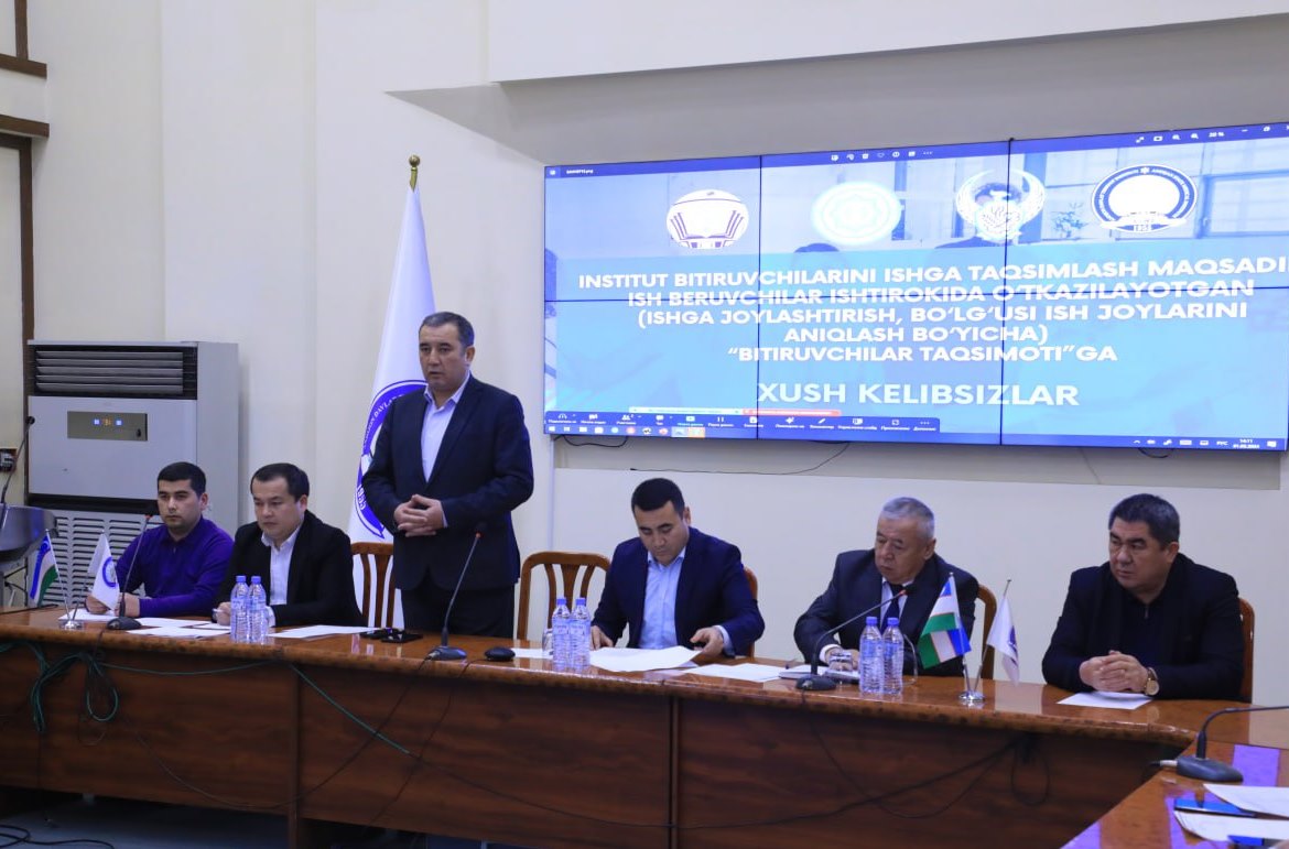 A MEETING DEDICATED TO THE “DISTRIBUTION OF GRADUATES” WAS HELD WITH THE PARTICIPATION OF GRADUATES FROM ANDIJAN
