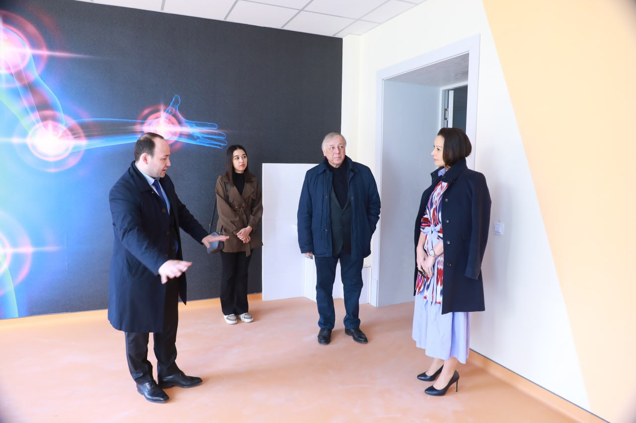 NIKKI HAFEZI VISITED THE INSTITUTE’S NEWLY COMPLETED TRAINING BUILDING AND THE CLINICAL HOSPITAL