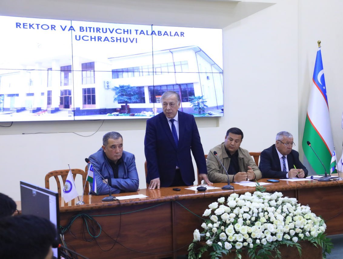 A “MEETING OF THE RECTOR AND ALUMNI” IS HELD AT THE INSTITUTE