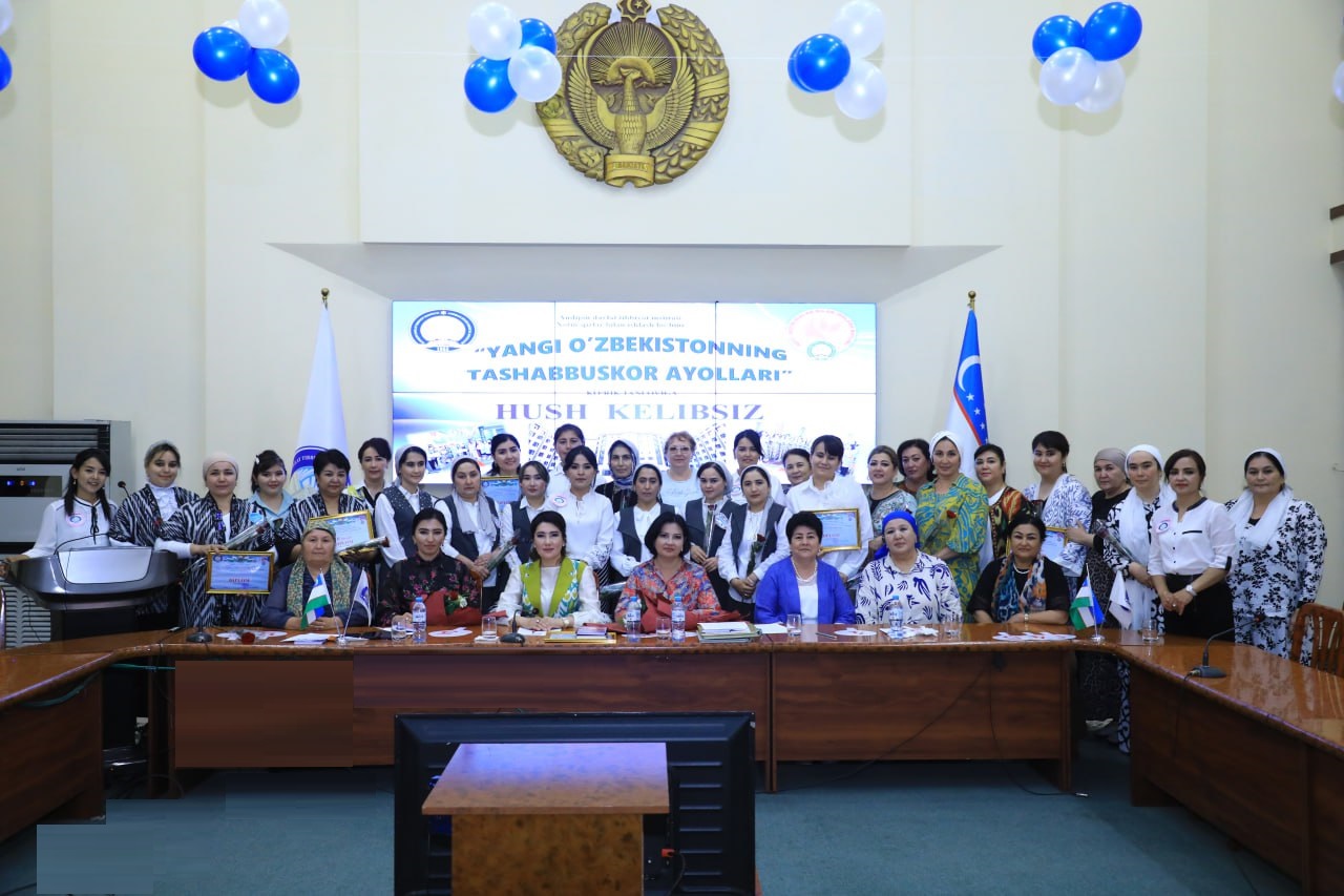 “ENTREPRENEURIAL WOMEN OF NEW UZBEKISTAN” COMPETITION HAS BEEN HELD AT THE INSTITUTE