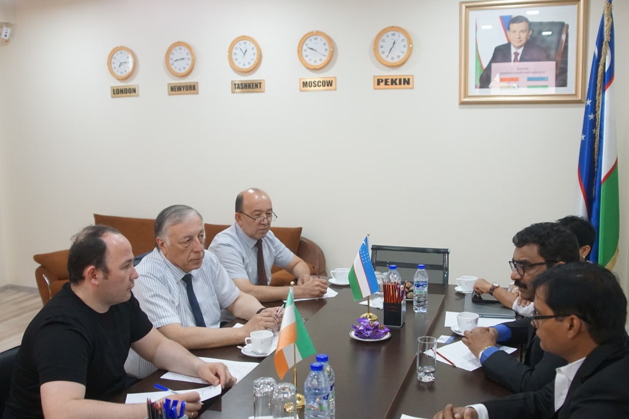 THE RECTOR OF THE INSTITUTE MET WITH INTERNATIONAL EXPERTS