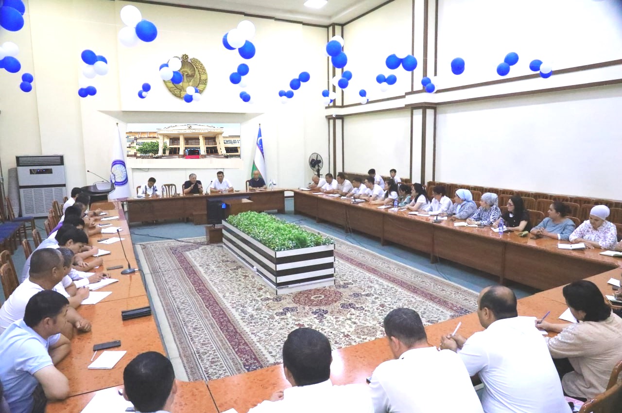THE RECTOR HELD A MEETING WITH THE PARTICIPATION OF OFFICIALS
