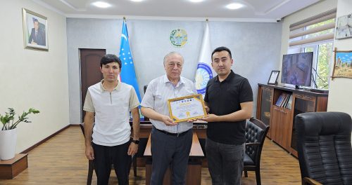 THE RECTOR OF OUR  INSTITUTE WAS PRESENTED A DIPLOMA AND A SPECIAL CERTIFICATE FOR WINNING THE “UNIVERSITY  OF THE 2024 YEAR ” CONTEST