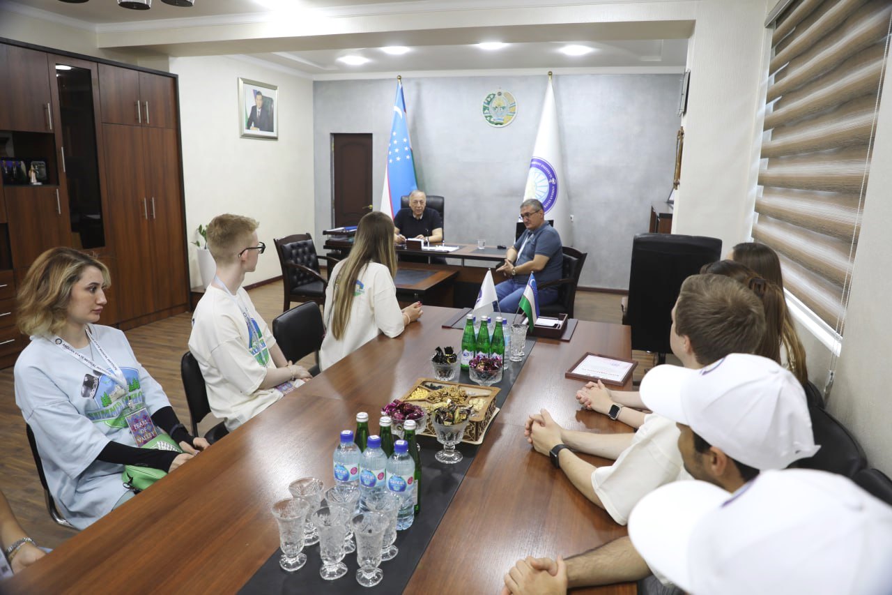 THE RECTOR OF THE INSTITUTE MET WITH THE PARTICIPANTS OF INTERNATIONAL SUMMER SCHOOL