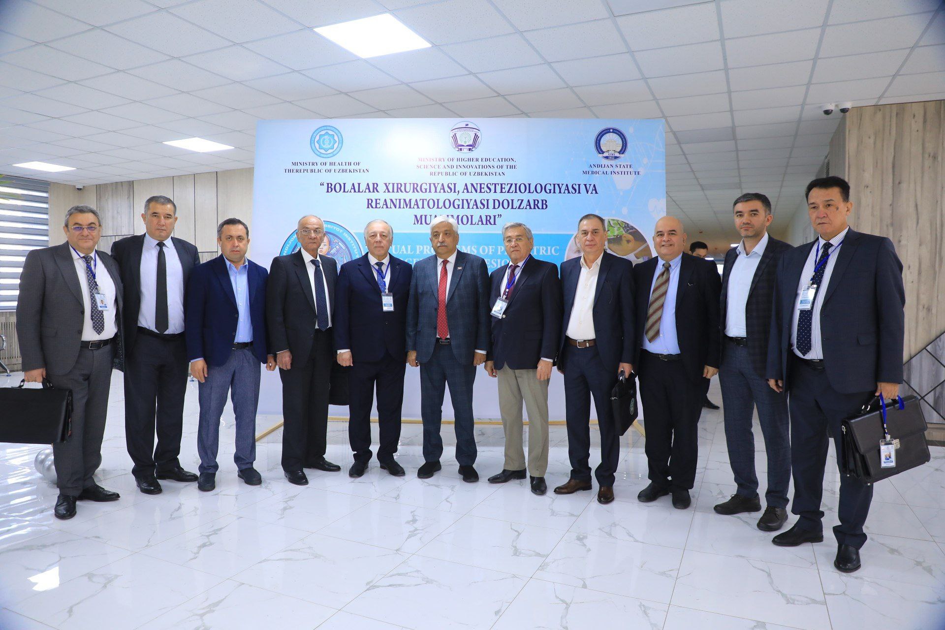 “INTERNATIONAL SCIENTIFIC-PRACTICAL CONFERENCE ON THE TOPICAL ISSUES OF PEDIATRIC SURGERY, ANESTHESIOLOGY AND REANIMATOLOGY” WAS HELD