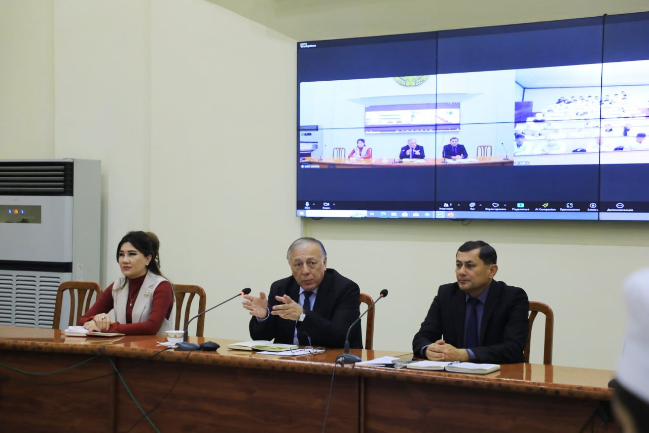 RECTOR MEETS WITH THE 4TH YEAR STUDENTS OF THE FACULTY OF MEDICINE