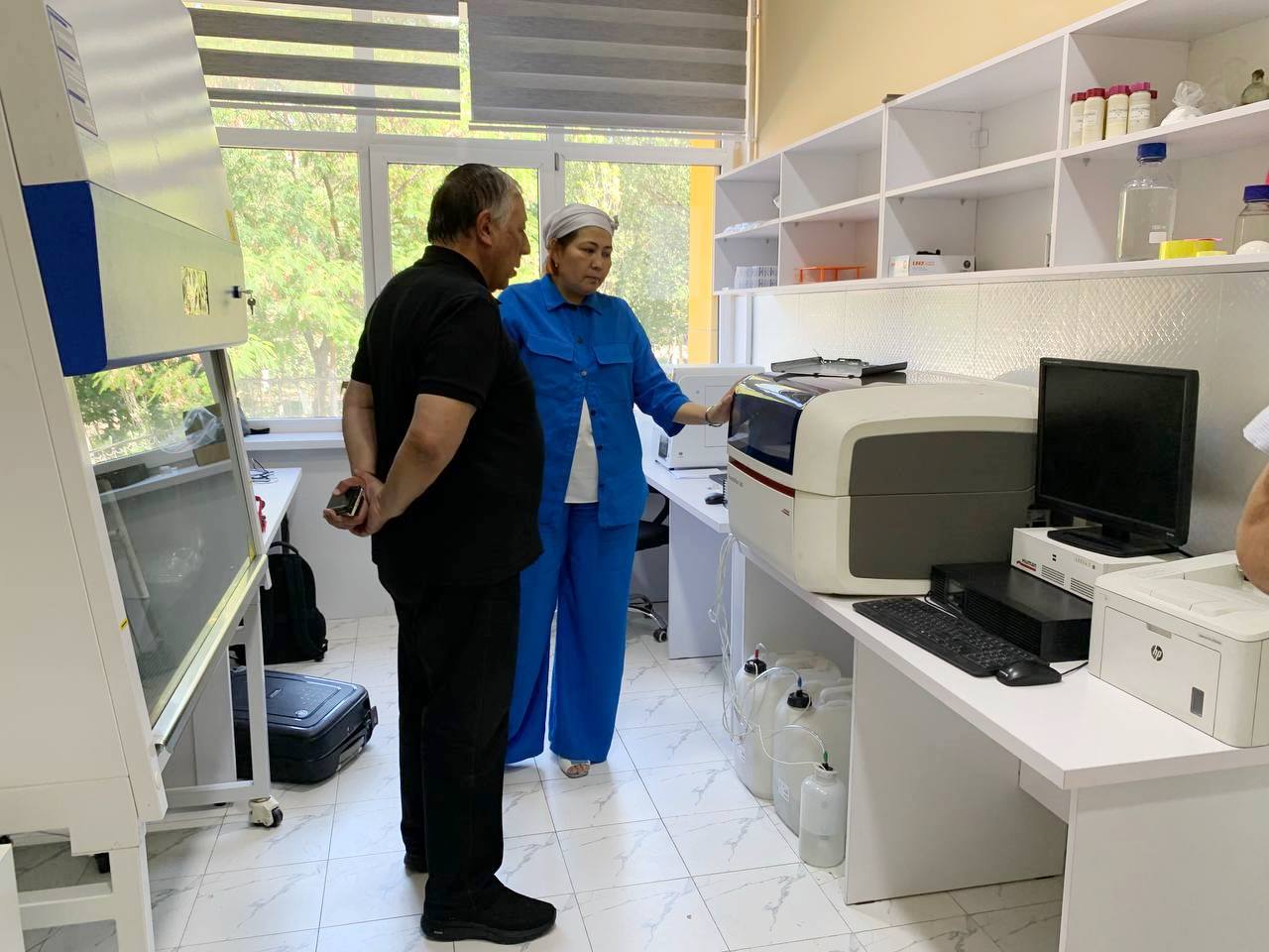 THE RECTOR EXPLORED THE CAPABILITIES OF THE CENTRAL SCIENTIFIC-RESEARCH LABORATORY BUILDING OF THE INSTITUTE