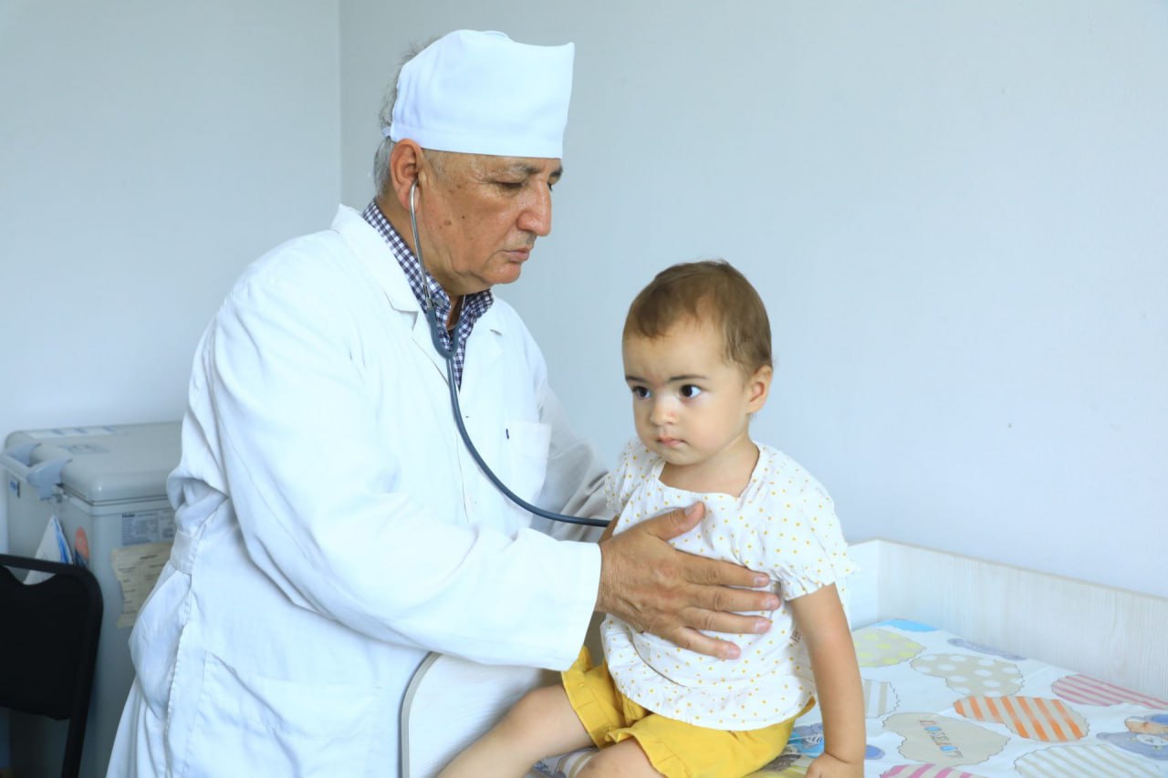 A MEDICAL CHECK UP WAS HELD IN THE “SARIQ JO‘GA” NEIGHBORHOOD OF BO‘STON DISTRICT