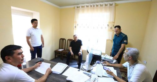 ANDIJON DAVLAT TIBBIYOT INSTITUTI REKTORI BALIQCHI TUMANIDAGI «QO‘RG‘ONCHA» MAHALLASI YOSHLARI BILAN SAYYOR QABUL OʻTKAZDI