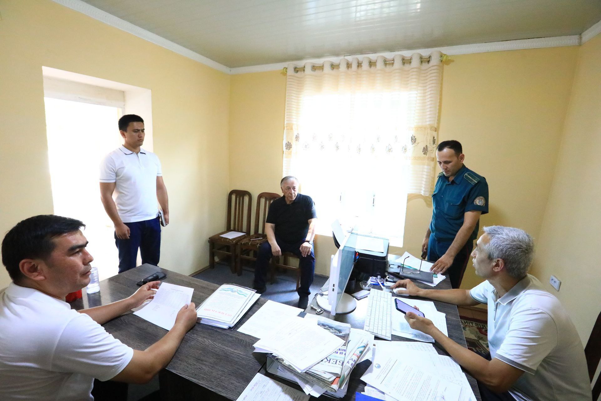 RECTOR OF ANDIZHAN STATE MEDICAL INSTITUTE ORANIZED A MEETING WITH YOUTH OF “KURGONCHA” COMMUNITY IN BALIQCHI DISTRICT