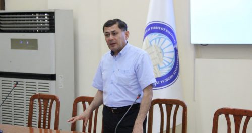 DAVLAT TILIDA ISH YURITISHGA BAG‘ISHLANGAN YIG‘ILISH O‘TKAZILDI