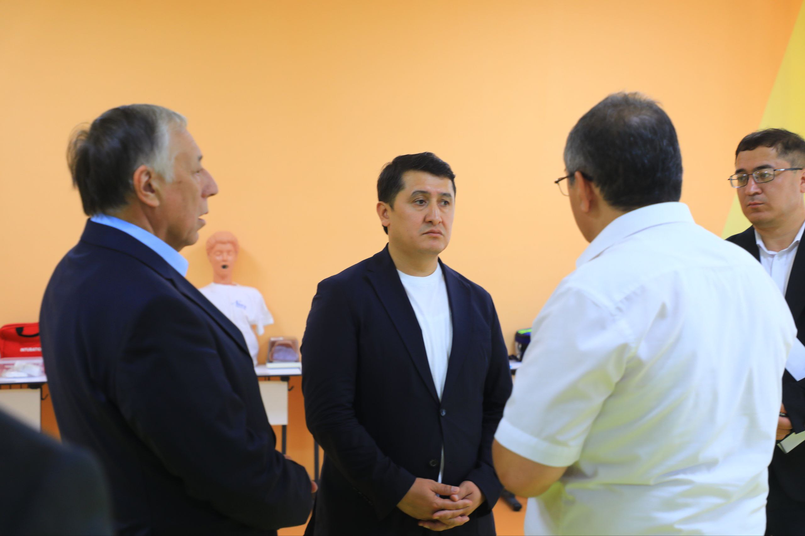 DEPUTY MINISTER OF HEALTH IS IN ANDIJAN STATE MEDICAL INSTITUTE !