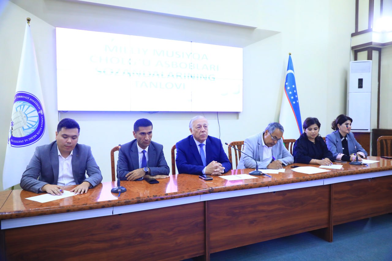 SELECTION OF CANDIDATES FOR THE NATIONAL MUSICAL INSTRUMENTS ENSEMBLE AT ANDIJAN STATE MEDICAL INSTITUTE