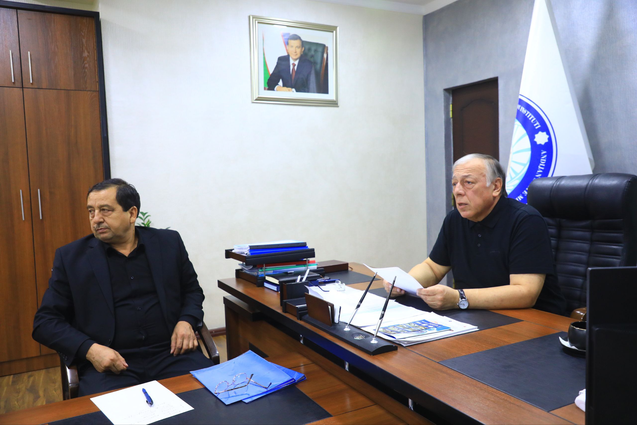 MEETING ON FINANCIAL AND ECONOMIC ISSUES WAS HELD WITH THE PARTICIPATION OF RESPONSIBLE PERSONNEL