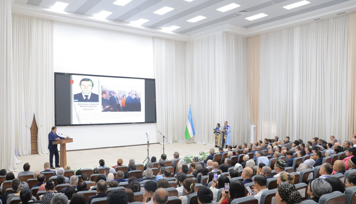 RECTOR OF ANDIJAN STATE MEDICAL INSTITUTE AWARDED THE TITLE OF HONORARY PROFESSOR