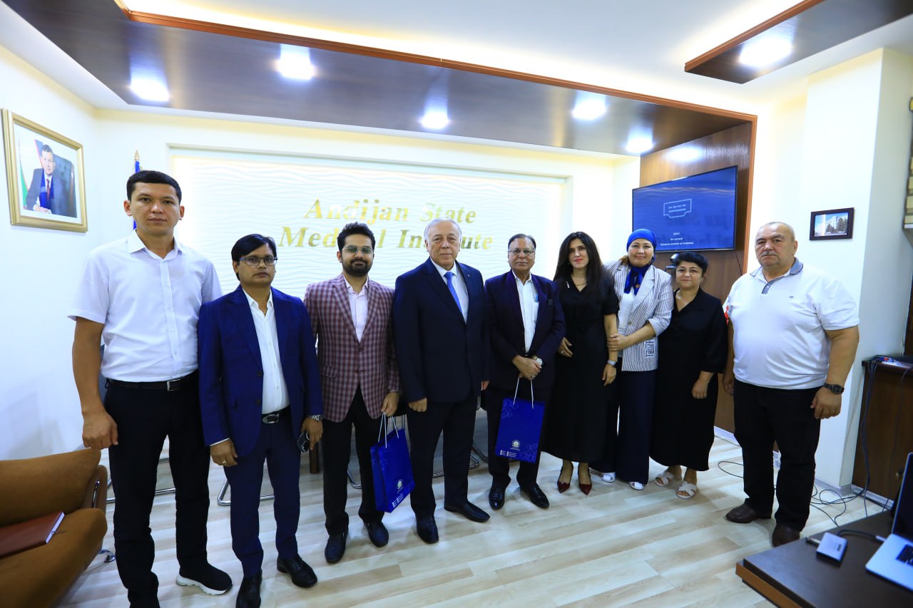 OFFICIAL VISIT: DELEGATION FROM ERA UNIVERSITY IS AT ASMI