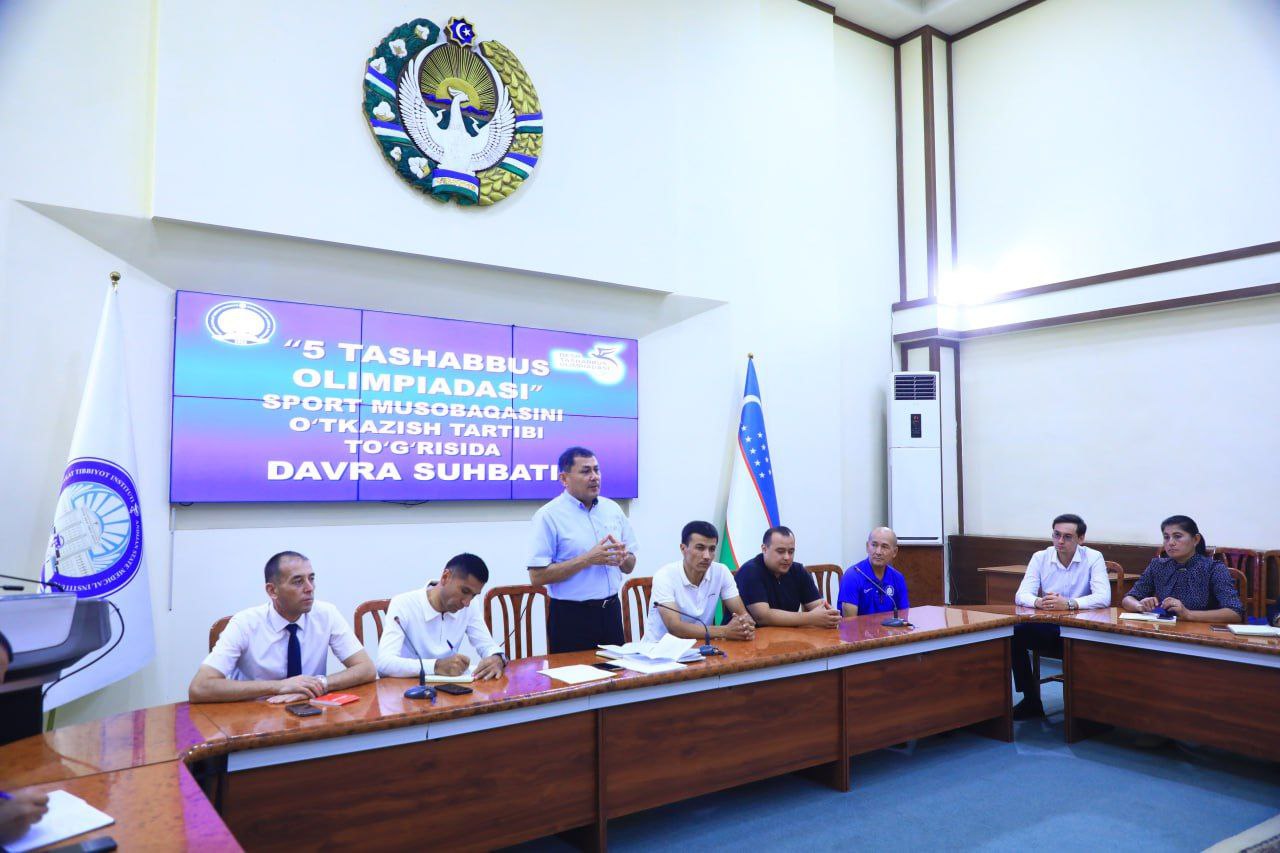 ROUND-TABLE MEETING HAS BEEN HELD ON THE ORGANIZATION OF THE “5 INITIATIVES OLYMPIAD”