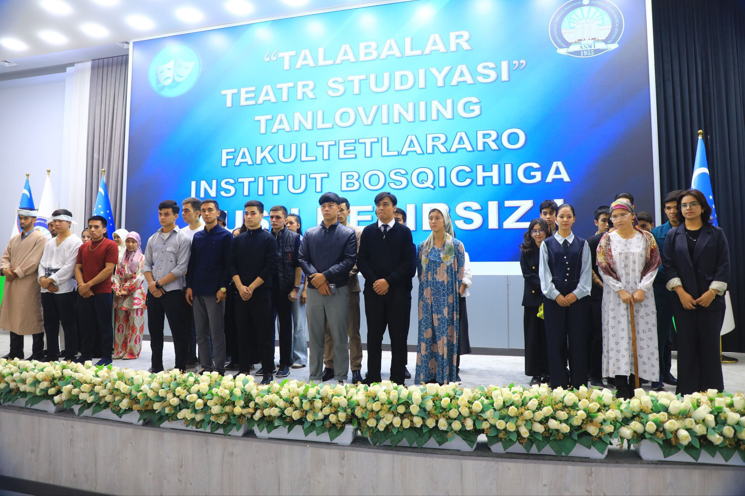 THE “BEST STUDENTS’ THEATER STUDIO” HAS BEEN TAKEN PLACE AMONG THE FACULTIES OF OUR  INSTITUTE